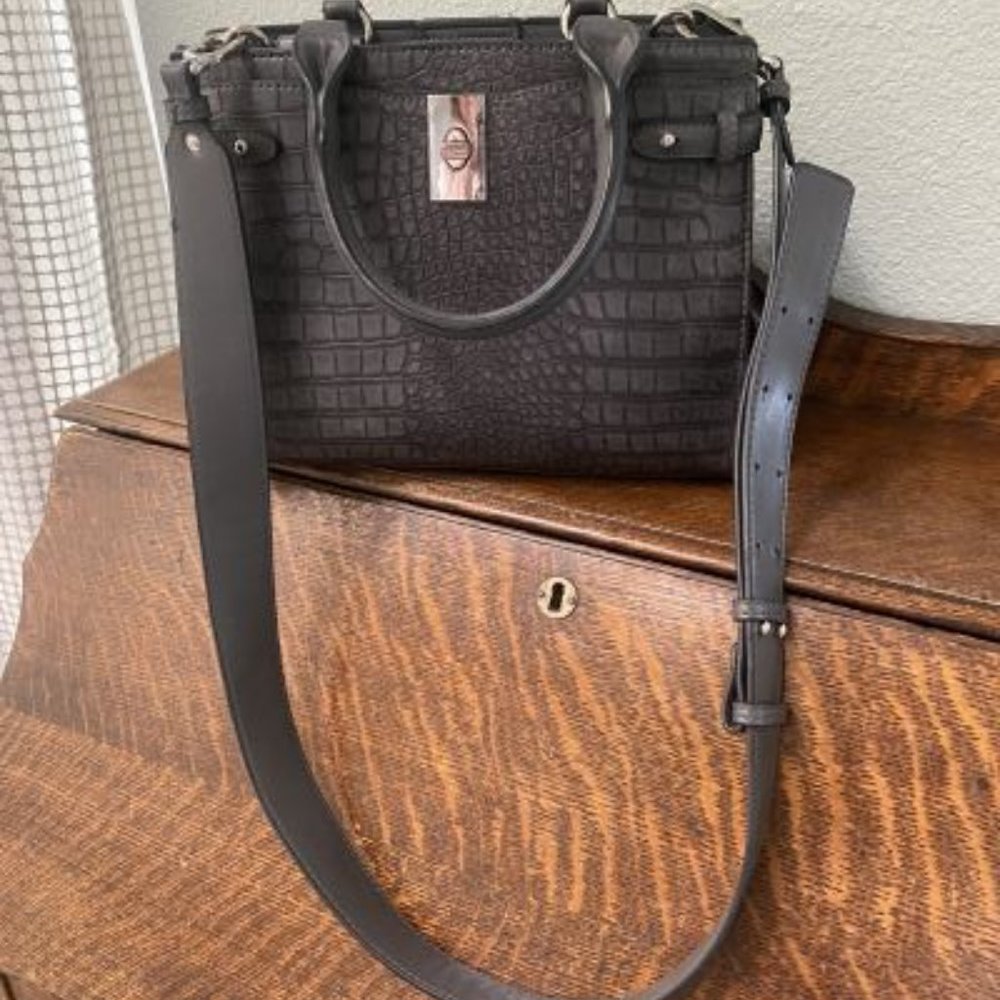 Charcoal Gray Frank Lyman Purse